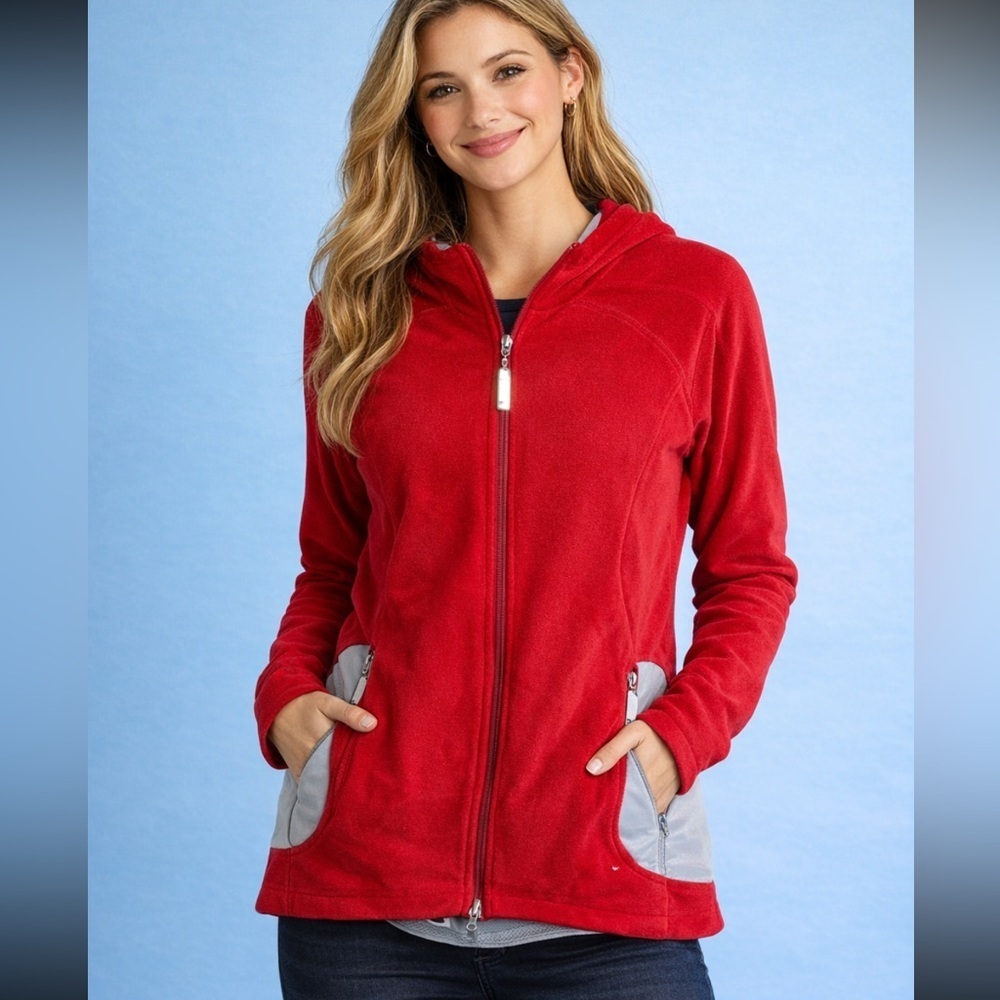 Women’s Large Fleece Full Zip Nike Therma-Fit Hoodie